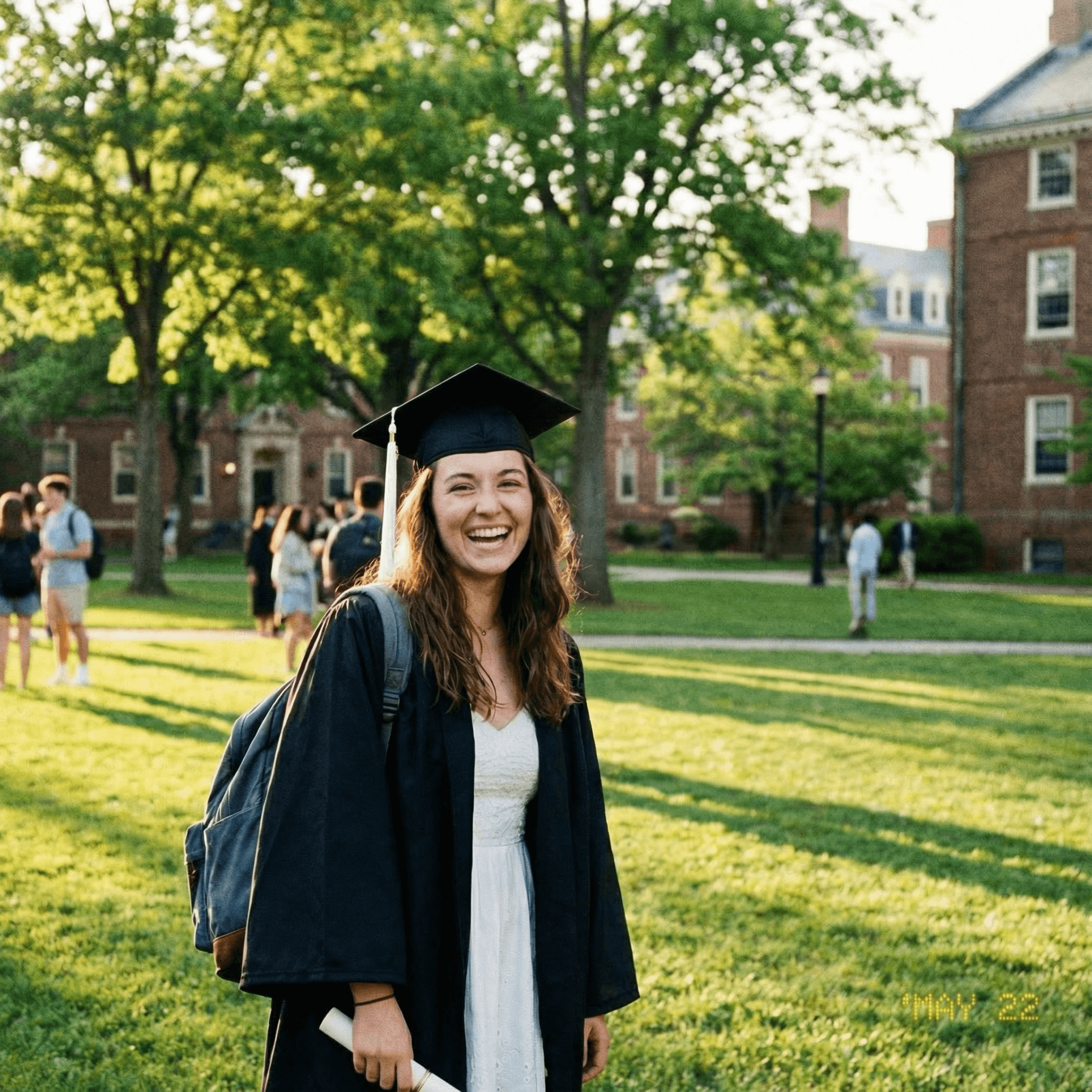 Photo after AI removed person - clean result